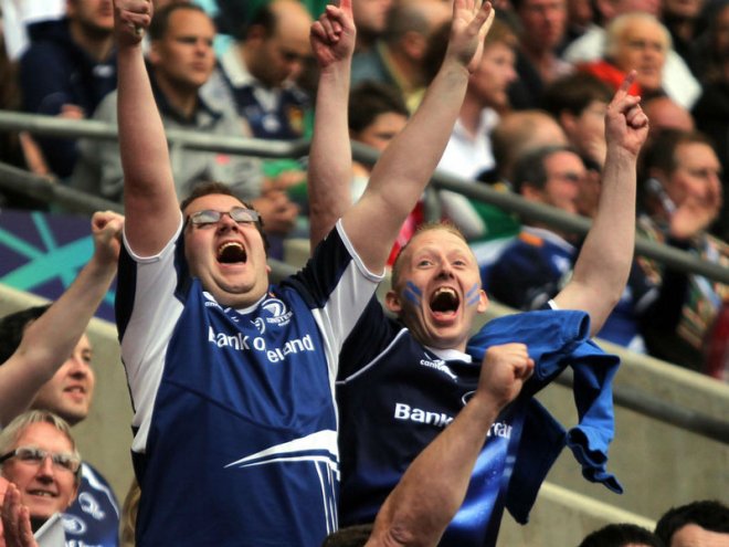 Leinster fans