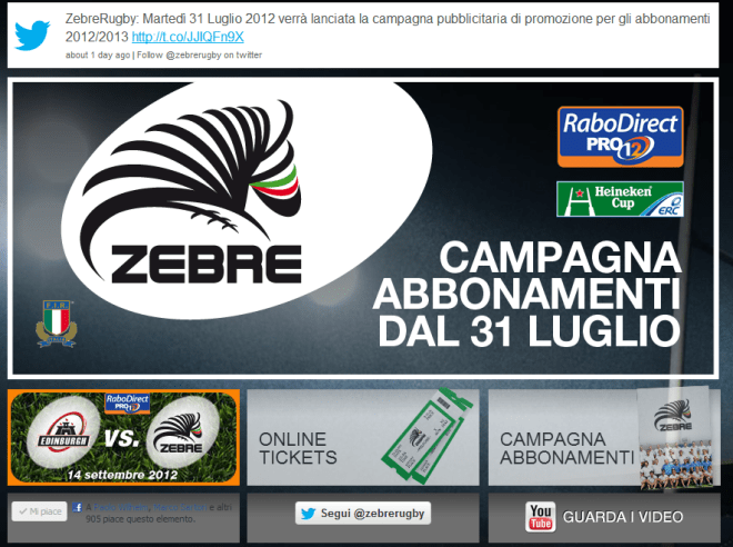 Zebre Rugby Sito ufficiale Zebre Rugby-171802