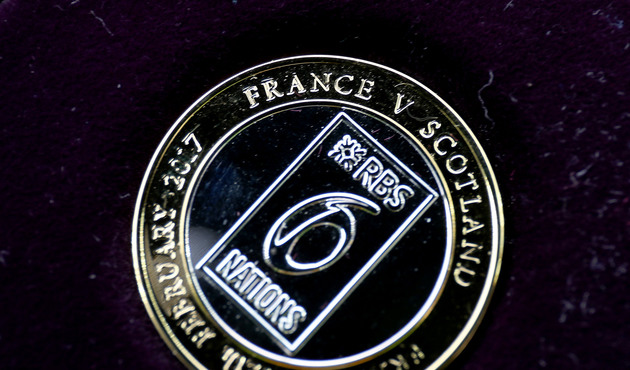 A view of the match coin 12/2/2017